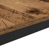 vidaXL Coffee Table Old Wood 40 x 40 x 36 cm Engineered Wood