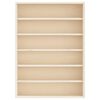 vidaXL Wooden Collector's Display Case with 6 Shelves 40x8.5x55cm