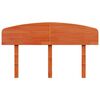 vidaXL Headboard Wax Brown 135 cm Solid Wood Pine