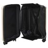 vidaXL Suitcase Folding Champagne 50 x 30 x 76 cm ABS Plastic