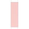 vidaXL Pleated Blind Pink 55x200 cm Fabric Width 54.4 cm Polyester