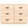 vidaXL Sideboard 100x40x75 cm Solid Wood Pine