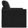 vidaXL Sofa Bed Black 74 x 77 x 81 cm Velvet