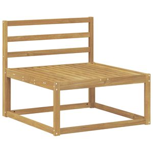 vidaXL Outdoor Middle Sofa White 79 x 83 x 73 cm