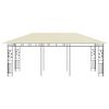 vidaXL Gazebo with Mosquito Net 6x3x2.73 m Cream