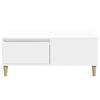 vidaXL Coffee Table White 90x50x36.5 cm Engineered Wood
