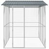 vidaXL Bird Cage Anthracite 227 x 310 x 247 cm Galvanised steel