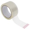 vidaXL Packaging Tape 72 pcs Transparent 48 mm x 66 m