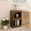 vidaXL Book Cabinet Honey Brown 40x30x71.5 cm Solid Pinewood