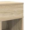 vidaXL Bedside Cabinets 2 pcs with Drawer Sonoma Oak 25x31x66 cm