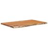 vidaXL Table Top 60x40x2,5 cm Rectangular Solid Wood Acacia Live Edge