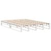 vidaXL Bed Frame without Mattress White 120x200 cm Solid Wood Pine