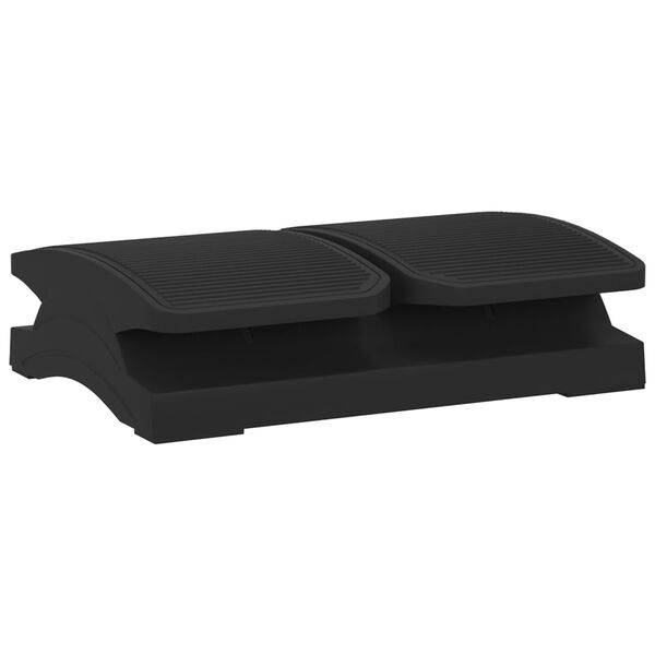 vidaXL Footrest Black 43.5x32.5x10.5 cm