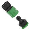 vidaXL Garden Hose with Fitting Set Green 0.5" 100 m PVC