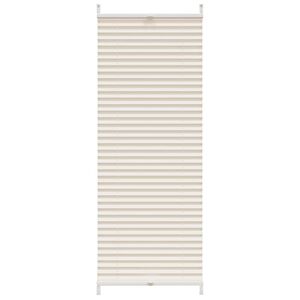vidaXL Plisse Blind 40x100cm Cream