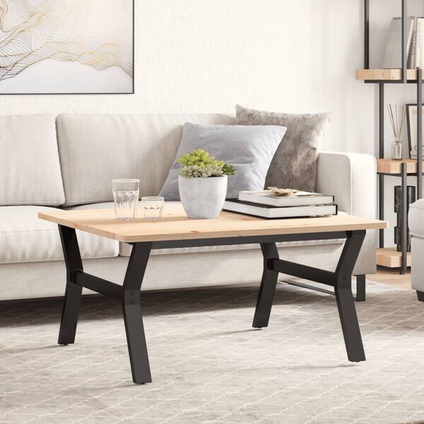 vidaXL Coffee Table Legs Y-Frame 80x70x43 cm Steel