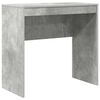 vidaXL Desk with Drawer 2 pcs Concrete Grey