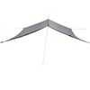 vidaXL Camping Tarp Grey and Orange 400x294 cm Waterproof