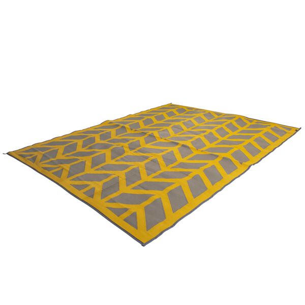 Bo-Camp Outdoor Rug Chill mat Flaxton 2x1.8 m M Ochre Yellow