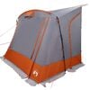vidaXL Tailgate Tent Grey and Orange 285 x 255 x 245 cm Taffeta