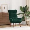 vidaXL Armchair Dark Green 69 x 74 x 93 cm Velvet