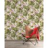 DUTCH WALLCOVERINGS Wallpaper Paradiso Green and Pink