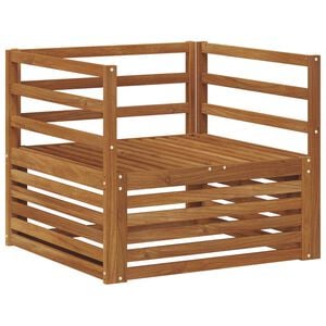 vidaXL 2 pcs Outdoor Sofa Natural