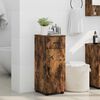 vidaXL Bathroom Cabinet with Drawer Smoked Oak 30 x 35 x 80 cm
