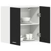 vidaXL Hanging Cabinet Lyon Black 60x31x60 cm Engineered Wood