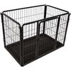FLAMINGO Dog Kennel Kazan S 93x59x64 cm Black