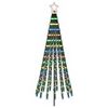 vidaXL LED Christmas Tree EKENAS 180 cm 255 LEDs Multicolour Steel