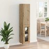 vidaXL Highboard Artisan Oak 34.5 x 34 x 180 cm Engineered Wood
