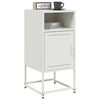 vidaXL Bedside Cabinets 2 pcs White 36x39x78 cm Steel