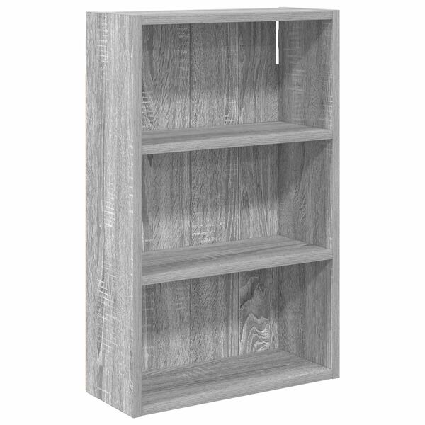 vidaXL Bathroom Wall Cabinet with Shelf Grey Sonoma 40 x 16 x 62.5 cm