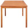 vidaXL Garden Table 215x90x74 cm Solid Acacia Wood