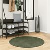 vidaXL Rug HUARTE Short Pile Soft and Washable Forest Green &Oslash; 100 cm