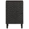 vidaXL Bathroom Cabinet Black 38x33x58 cm Solid Wood Mango