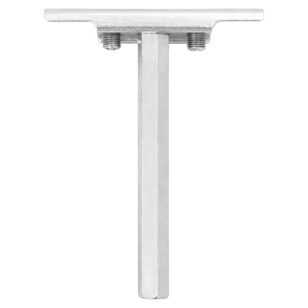 vidaXL Floating Shelf Brackets 12pcs Invisible Ø12x100 mm Carbon Steel