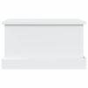 vidaXL Storage Box White 50x30x28 cm Engineered Wood