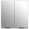 vidaXL Bathroom Mirror Cabinet Concrete Grey 64x20x67 cm