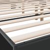 vidaXL Bed Frame without Mattress Black 200x200 cm