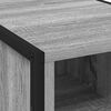 vidaXL Bedside Table Grey Sonoma 39.5 x 30 x 50 cm Engineered Wood