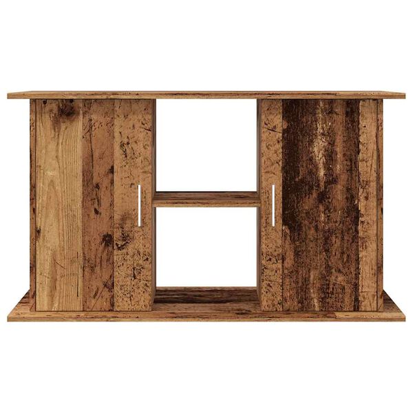 vidaXL Aquarium Stand Old Wood 101x41x58 cm Engineered Wood
