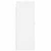 vidaXL Wall Mounted Cabinet White 69.5x34x90 cm