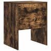vidaXL Desk Smoked Oak 60 x 50 x 76 cm