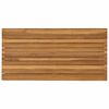vidaXL Table Top 90 x 45 x 3.5 cm Rectangular Solid Teak Wood Natural