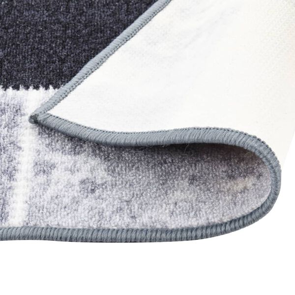 vidaXL Carpet Runner Grey 80x600 cm