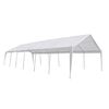 vidaXL Tent Fabric without Frame White 12 x 6 m PE
