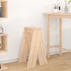 vidaXL Stools 2 pcs 40x40x75 cm Solid Wood Pine