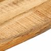 vidaXL Table Top 40x40x3.8 cm Live Edge Solid Wood Rough Mango